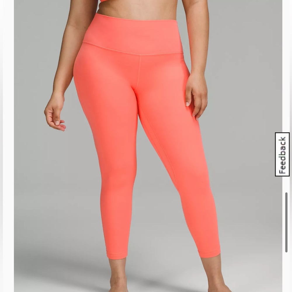 Lululemon 25” Align Leggings - Raspberry Cream - Size 4